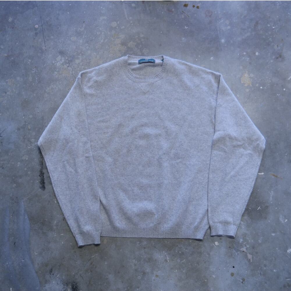 Vintage Y2K Embassy Row Two Ply 100% Cashmere Pullover Mens Size XL